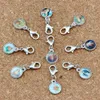 Mixed Catholic Church Medals Saints Cross Charm Floating Lobster Clasps Pendants For Jewelry Making Bracelet Necklace DIY Accessor326T