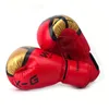 Gants de boxe en PU pour hommes et femmes, karaté Muay Thai, combat gratuit MMA Sanda, entraînement pour adultes et enfants, équipement de Sparring, 240125