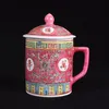 Tasse à thé traditionnelle chinoise Jingdezhen avec couvercle tasse à café en porcelaine céramique Drinkware 300 ml T2005062358