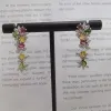 Earrings SACE GEMS Fashion Jewelry Earrings for Women 100% 925 Sterling Silver Tourmaline Eardrop Wedding Party Fine Jewelry Holiday Gift