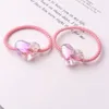 Hair Accessories 2PCS Colour Heart Type Princess Headwear Kids Lovely Elastic Bands Children Ropes Girls Baby Headdress