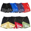 Designer shorts Rhude short summer fashion beach pants mens high quality streetwear loose size five-point basketball FRP8