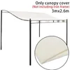 Sombra 300D À Prova D 'Água Poliéster Quadrado Retângulo Sombra Vela Jardim Terraço Canopy Natação Sun Shade Camping Caminhadas Quintal Vela Toldo YQ240131