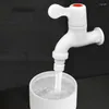 Robinets de cuisine 10 pièces matériau ABS fixé dans le mur robinet de machine à laver G1/2 robinet d'angle de robinet articles ménagers matériel d'eau froide unique