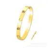 Original 1to1 C-arter Bracelet Generation Kaga Fifth 18k gold Eternal Ring Screwdriver Couple Fashion Rose Gold Home 1AUTM