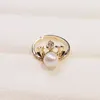 Cluster Rings LVR30 Fashionable Pearl Ring Comes Into The Market With 9-10mm Mantou Beads All Over S925 Silver