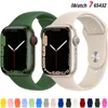 Watch Bands Silicone Strap For Apple Band 38mm 40mm 41mm 42mm 44mm 45mm 49mm Bracelet Iwatch Series 7 Se 3 4 5 6 8 Ultra