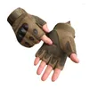 Cycling Gloves Half Finger Men's Outdoor Military Tactical Sports Shooting Hunting Airsoft Motorcycle Bike