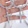 Fine Jewelry Silver 925 Iced Out Hip Hop Jewelry Pass Diamond Test 5.0mm Gra Men Women Moissanite Diamond Cross Pendant