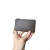 Luxury Coin Purse Mini Purse With Chain Zipper Ladie Small Money Wallet Male Key Coin Storage Bag Handbag With box 62650