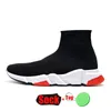 2024 Designer Casual Shoes For Men Women Luxurys Sock Trainers Triple Black White Cool Grey Socks Classic Sneakers Mens Woman Shoe