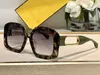 Okulary przeciwsłoneczne okulary przeciwsłoneczne dla mężczyzn i kobiet projektanci luksus 40048 Styl mody w stylu wybiegów przeciwzulotwiolet UV400 gogle retro okulary owalne pełne ramy losowe bo