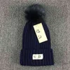 Дизайнерские шапки, вязаная шапка Зимний чепчик с надписью, дизайнерские шапки для отдыха, классические зимние теплые вязаные шапки U-18