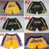 Heren Teambasketbal Short Just Don Shorts met zakken Rits Honkbal Voetbal Sportkleding Casual broek Gym Strand Joggingbroek Justdon Hip Pop Elastisch gestikt