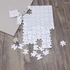 Gemälde 10 Packungen handgefertigte Puzzles A4 A5 Sublimationsrohlinge DIY Puzzlerohlinge individuell für Wärmeübertragungshandwerk