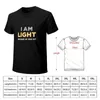 Men's Polos I AM LIGHT Because HE Said So! T-Shirt Quick Drying Shirt Cute Clothes Men T Shirts