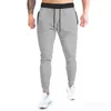 Men's Pants Mens Cotton Sport Trousers GYM Track Sweatpants Joggers Casual Training Workout Zipper Pocket Fitness Male Slim Running