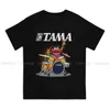 T-shirts pour hommes Instruments T-shirt pour hommes Animal Drummer Tama Drums Soft Casual Sweatshirts T-shirt de haute qualité à la mode