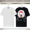 24SS Designer Camiseta para Homens Mulheres Letras Impressão Tees Verão Mens Camisetas Manga Curta Homme Roupas Respiráveis ​​Multi Estilos de Alta Qualidade