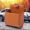 Interior Accessories Car Air Vent Storage Bag Organizer Case Universal Leather Auto Outlet Cellphone Holder