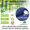 Sous-vêtements 2 paquets respirant fibre de bambou hommes sous-vêtements pour gros pénis plus taille couleur unie confortable culotte pour hommes sexy 2024