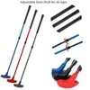 1pc enfants adultes Golf Putter Club enfants Double face Mini tête en caoutchouc Putter équipement Fitness Golf jouets pour jeux de Golf 240129