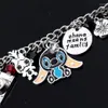 Charm Bracelets Ohana Means Family Lilo Vintage Charms Bracelet Bangles Crystal Beads Silver Chain Links Christmas Jewelry247a