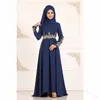 Ethnische Kleidung Muslim Islam Ramadan Kleider Kaftan Marocain Lange Robe Türkei Kaftan Lose Maxi Hijab Kleid Frauen Abaya Dubai S-5XL