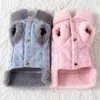 Ropa para perros Chaleco pequeño Invierno Otoño Suéter cálido Mascota Lindo Desinger Ropa Cachorro Moda Chaqueta Gato Arnés Pomeranian Yorkie Poodle