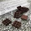 Baking Tools 5.6g Cube Polycarbonate Chocolate Bar Mold Pastry Sweets BonBon Cake Candy Square Mould Confectionery Tool Bakeware