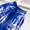 Nya Kids Tracksuits Summer Baby T-shirts Suit Size 100-160 Blue Knight Mönster Print Kortärmad och rutig tryckt shorts Jan20