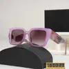 2024 Nuovi occhiali da sole Colore gradiente HD Fashion Square Occhiali da sole Trend 22056