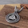 Pendant Necklaces Never Fade The Viking Runes Necklace Scandinavian Norse Vikings Charms With Wooden Box As Men Gift