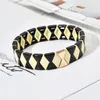 Bracelets de charme Mode Femmes Hommes Filles Bracelet Bijoux Empilable Élastique Stretch Émail Perle Tuile Amitié Petit Ami Cadeau