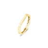 CKK RING Golden Bar Stacking Rings for Women Men Anillos Mujer 925 Sterling Silver 925 Jewelry Wedding Aneis Hombre248n