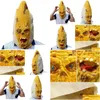 Party Masks Corn Latex Scary Mask Halloween Festival For Bar Cosplay Adt Toy Costume Funny Spoof X0803 Drop Delivery Home Garden Fes Dhvne