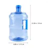 Bouteilles d'eau 5L 7.5L Pure Bouteille Pichet Réutilisable Portable Conteneur Minéral Extérieur Voiture Seau De Stockage De Qualité Alimentaire Distributeur Baril