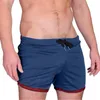 Shorts masculinos ginásio treino musculação calças de levantamento de peso treinamento correndo curto l nadar n mens stretch board