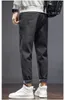 Pantalon homme marque vêtements printemps été costume droit hommes affaires mode couleur unie pantalon formel grande taille Z183