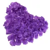 Fiori decorativi I petali di rosa di seta di Weddin per il banchetto di fiori artificiali viola viola rosso 1000