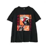 Camiseta masculina janpanese anime toji fushiguro camiseta jujutsu kaisen gojo satoru camiseta geto suguru manga camisetas nanami kento gráfico