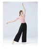 Stage Wear Classical Dance Tops Ancient Chinese Costume Elegant Folk Short Sleeve Practise Clothes Yangko Oriental Blouse