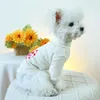 犬のアパレルハートパターンタートルネックスウェットスウェットシャツ小さな犬と猫のパーカーシャツペット服春のバレンタインデースウィートチワワヨーク