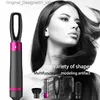 Suszarki do włosów 5 w 1 suszarka do włosów jednoetapowy pędzel na gorąco powietrza grzebienia Gorące powietrze Curling Iron Stylowanie prostownicowe narzędzia domowe suszarki domowe Q240131