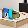 Zonnebrillen voor mannen en vrouwen Zomer 04w Designer Driehoek Eiding Ski Sportstijl Anti-ultraviolet Retro Plaat Volledig frame Mode Bril Willekeurige doos 04w-f 1sif