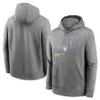 Los Angeles''rams''men loyal Sideline Club Fleece Pullover Full-zipパーカー