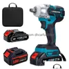Power Tool Sets 21V Electric Impact Wrench Brushless Wrenchs Cordless With Liion Battery Hand Drill Installation Tools H220510 Drop Dh5S4