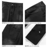 2023 Autunno nuovo fondo bianco grande abbigliamento da lavoro americano micro jeans svasati M-5X GK23662-P60
