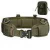 Ceintures militaire tactique ceinture réglable travail en plein air hommes Molle bataille armée Combat CS Airsoft chasse Paintball taille rembourrée