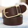 Belts Classic Men's Leather Belt Metal High Quality Car Automatic Buckle Business Work Fashion Casual